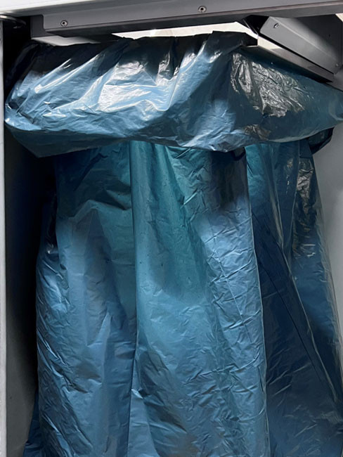 Sackhalter als Alternative zu Innenbehältern