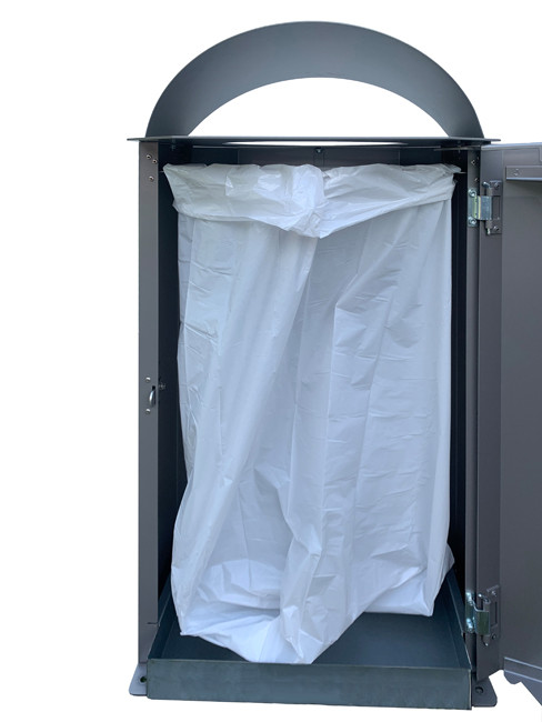 eingeschobener Sackhalter