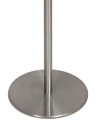 SN-G1-E with covered steel base in stainless steel
