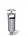 SN-181 Smoker Stand and Litter Bin with rain cover
