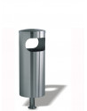 SN-190 Litter Bin for floor foundation or floor bolting