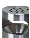 optional funnel top inside and perforated top cover
