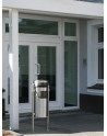 floor bolted SN-200 Ashtray with Litter bin
