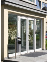 floor bolted SN-200 Ashtray with Litter bin