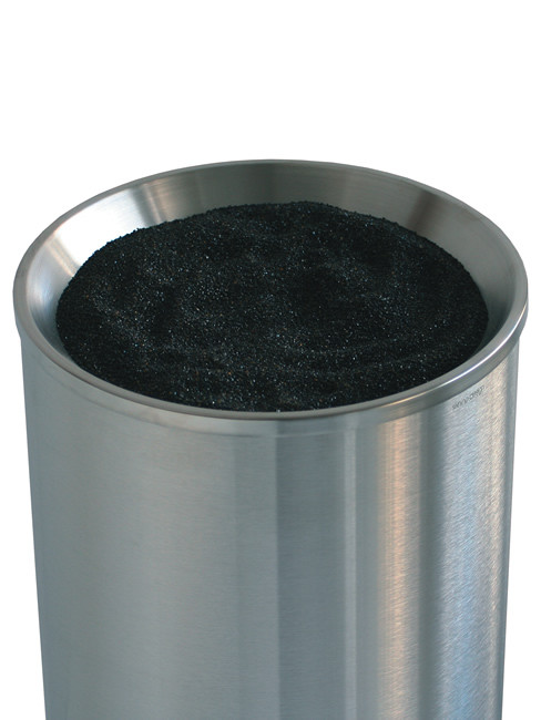 Sandschale mit schwarzem Quarzsand