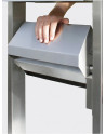 unlock and turn to empty, no need to detach