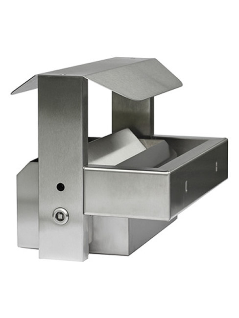 SN-253-W Ascher für Aussenbereiche zur Wandmontage mit Vierkantschloß