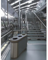SN-293 Litter Separation Unit with 3 sections