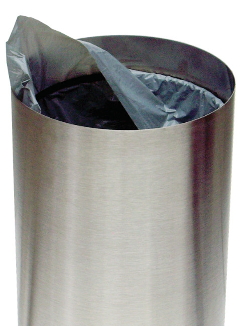 Beutel über Ring falten