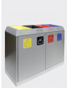 SN-274 Litter Separation Unit with 4 sections made of stainless steel