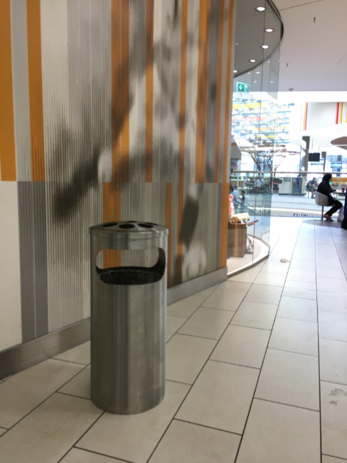 SN-151 Litter bin with bottle collector