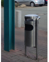 floor founded SN-201 Ashtray with Litter bin