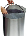 integrated bag holder