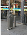 SN-254-D Ashtray and litter bin for outdoors, floor bolted