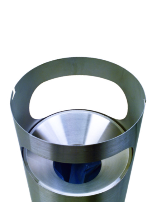 optionaler Trichtereinsatz im Abfallbehälter