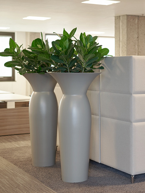 Pedestal Planter KARIF made of Polystyrene Pedestal Planter KARIF made of Polystyrene