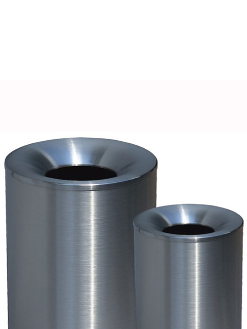 SN-320 in 255x310 mm in Edelstahl geschliffen sowie SNH-320 in natur geschliffen und klar beschichtet