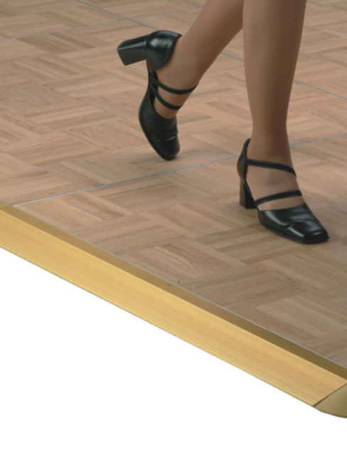 Portable  Floor of  solid oak parquetry