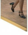 Portable  Floor of  solid oak parquetry
