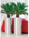 KOSI Pedestal Planter made of stainless steel