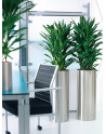 KOSI Pedestal Planter made of stainless steel