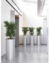 KOSI Pedestal Planter made of stainless steel