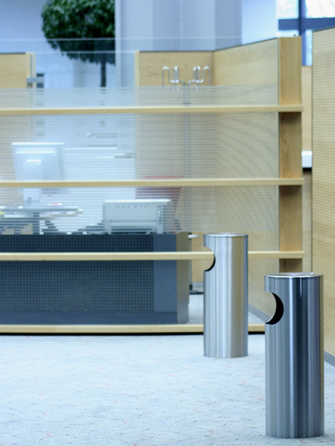 SN-100 Abfallbehälter mit flacher Haube