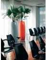 SUNO Pedestal Planter made of Polystyrene