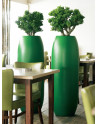 SUNO Pedestal Planter made of Polystyrene