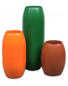 SUNO Pedestal Planter and Planter made of Polystyrene