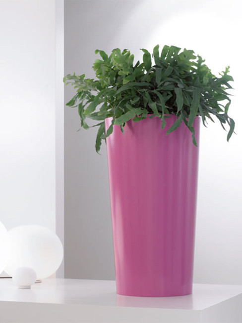 conical Pedestal Planter made of Polystyrene LEVAN
