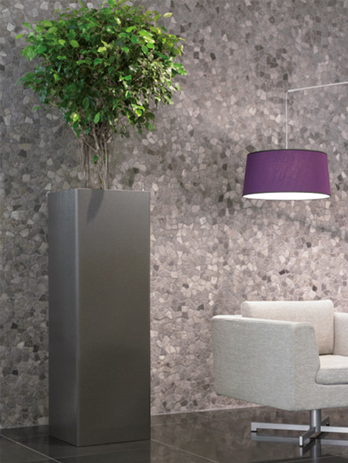 ZONDA: square Pedestal Planter  made of Polystyrene