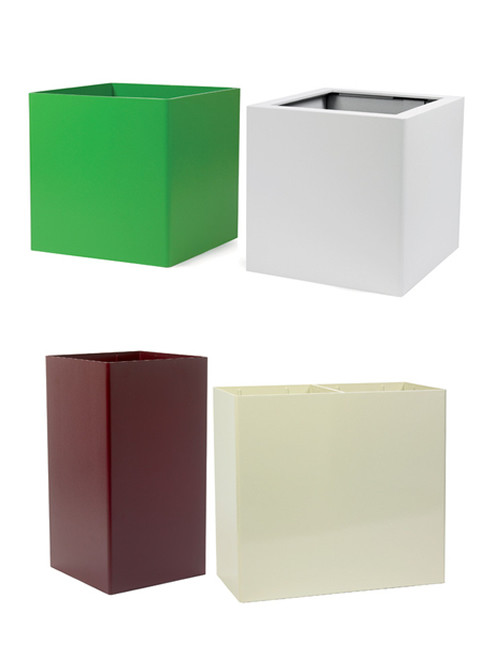 ZONDA: square and recatangular Planters made of Polystyrene