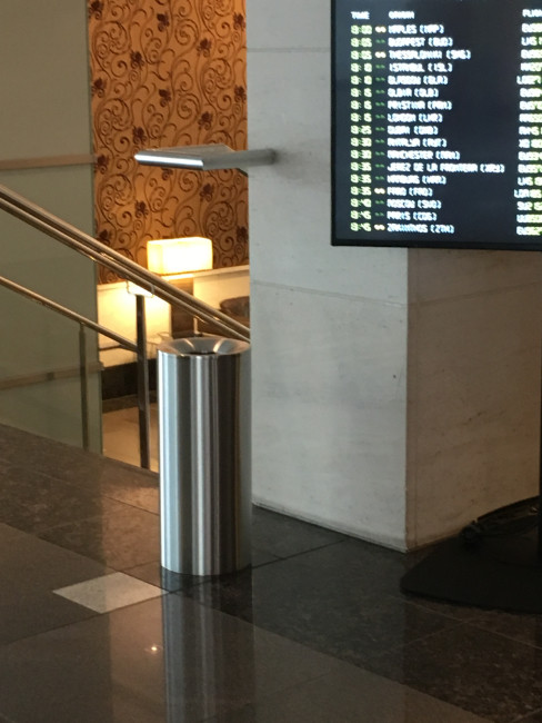 SN-320 in 255x600 mm und Oberfläche Edelstahl geschliffen