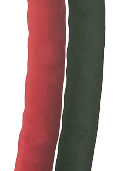 Samtkordel in weinrot und schwarz