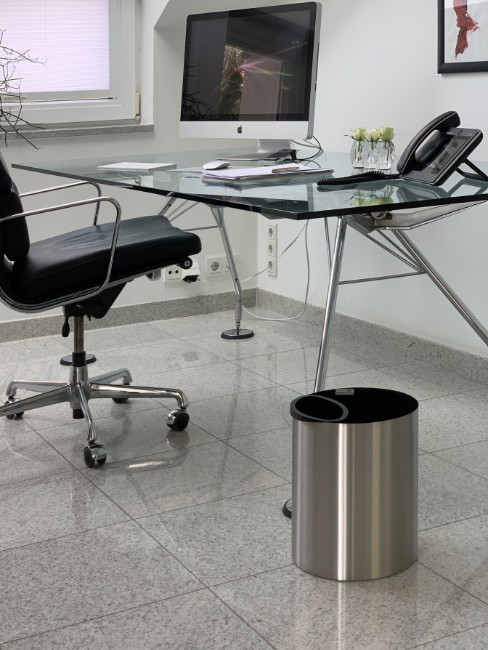 SN-300 Papierkorb und Abfallbehälter aus Edelstahl