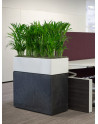 ZONDA: recatangular Planter & Room Divider made of Polystyrene